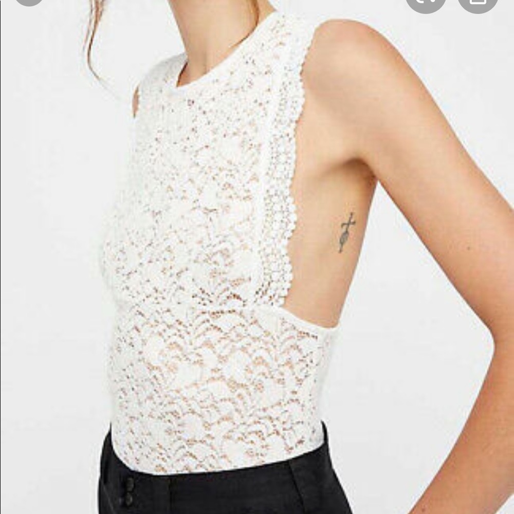 Free People Sure Thang Tank NWT